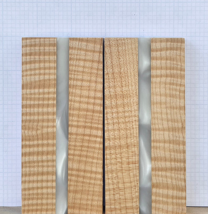 Curly Maple & Pearl Custom scales #198