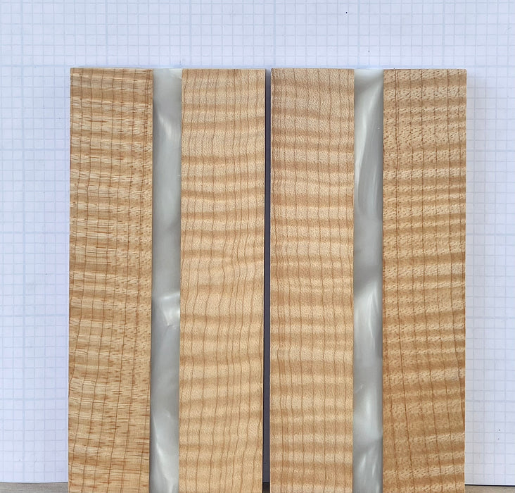 Curly Maple & Pearl Custom scales #200