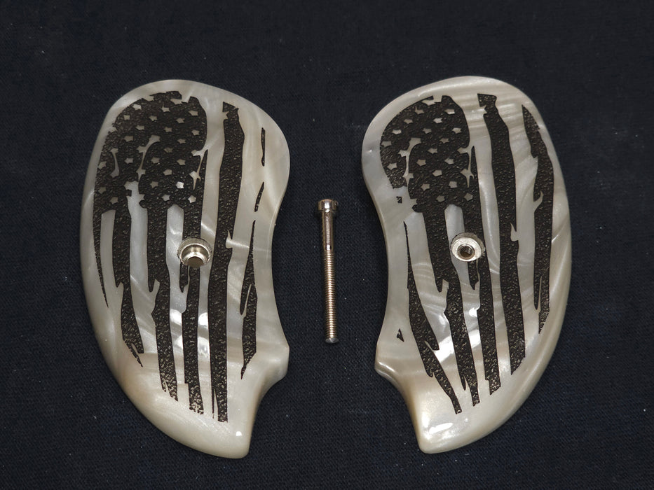 Pearl American Flag Bond Arms Derringer Grips