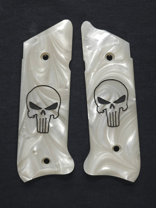 Pearl Punisher Ruger Mark IV Grips