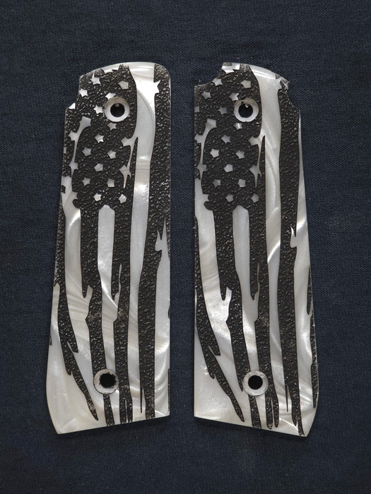 Pearl American Flag Ruger Mark IV 22/45 Grips