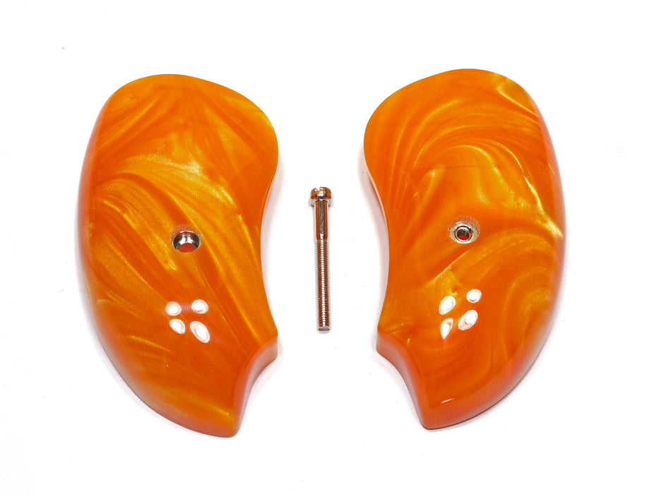 Orange Pearl Bond Arms Derringer Grips