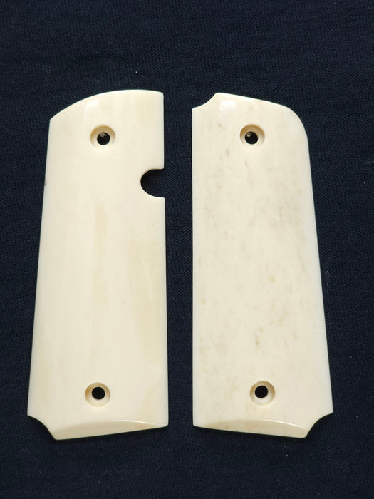 Genuine Camel Bone Rock Island 380 1911 Grips