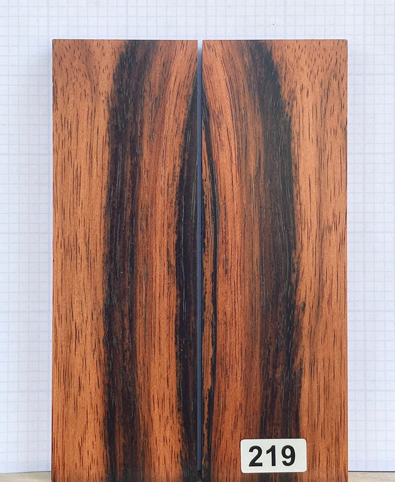 Macassar Ebony Custom scales #219