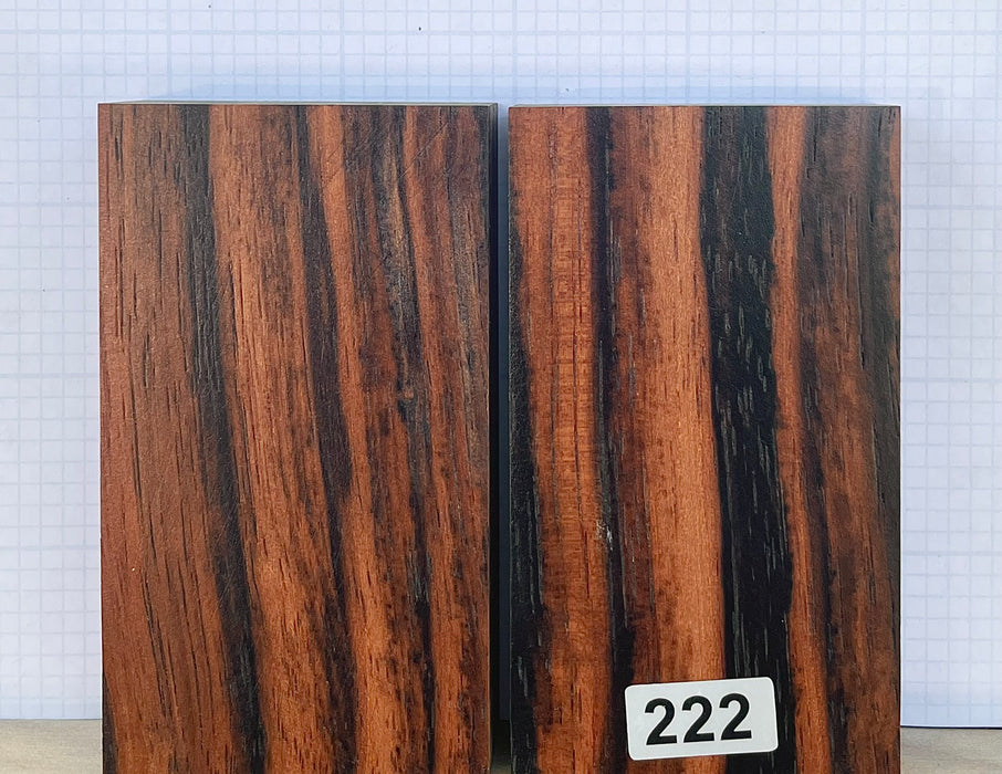 Macassar Ebony Custom scales #222