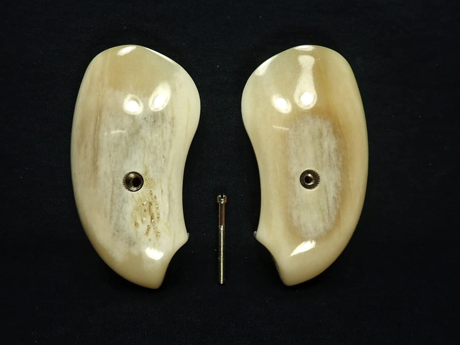 Genuine Giraffe Bone Bond Arms Derringer Grips