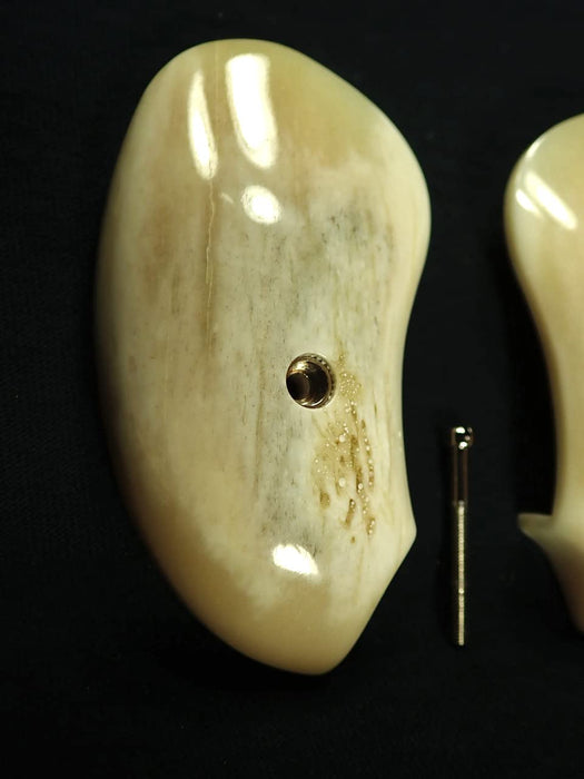 Genuine Giraffe Bone Bond Arms Derringer Grips