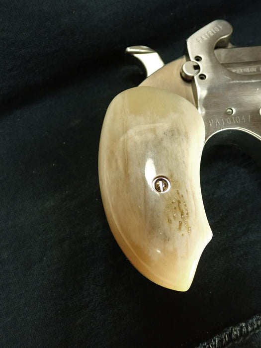 Genuine Giraffe Bone Bond Arms Derringer Grips