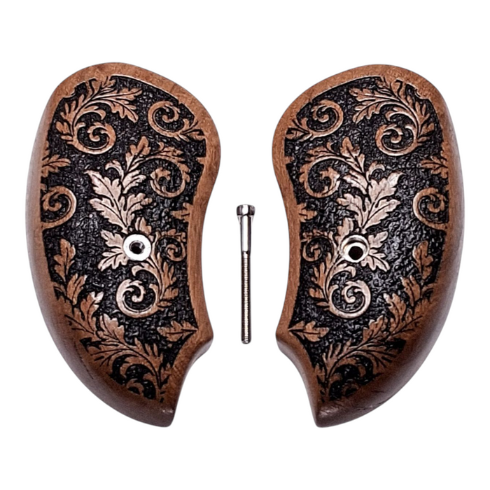 Cherry Inked Floral Extended Bond Arms Derringer Grips