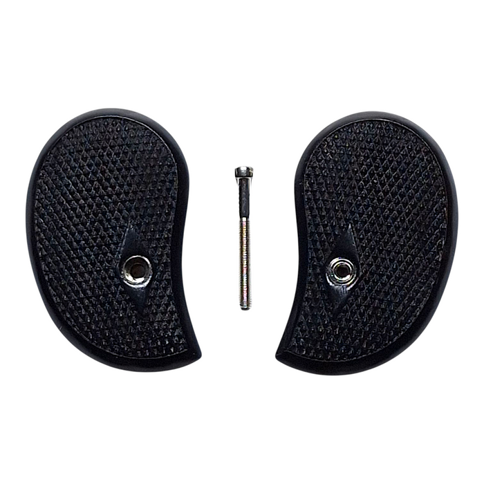 Ebony Checkered Standard Bond Arms Derringer Grips