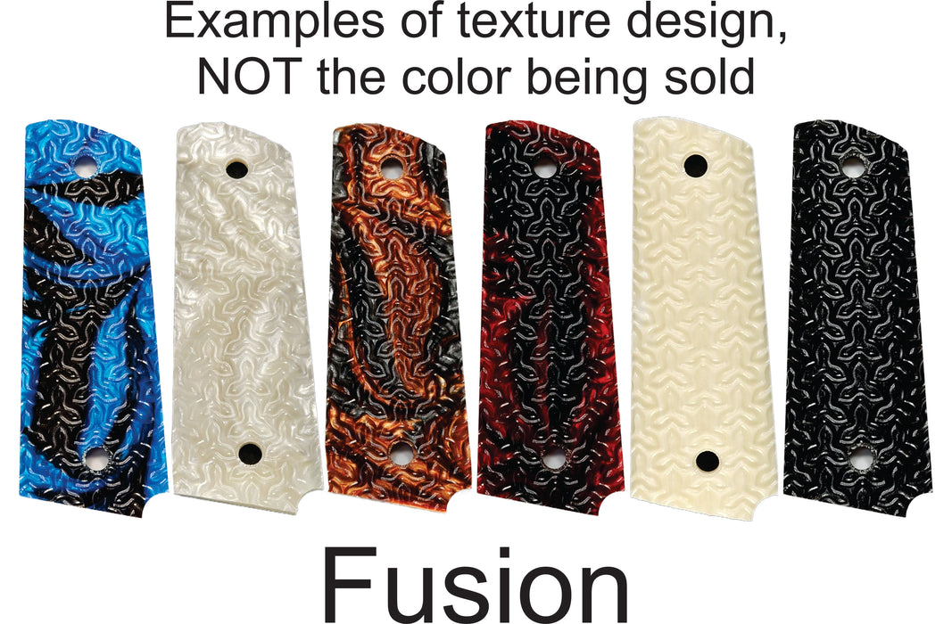 Purple & Black Pearl 1911 Grips (Full Size)