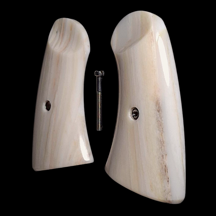 Giraffe Bone Composite Ruger Vaquero Bisley Grips