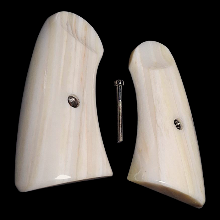 Giraffe Bone Composite Ruger Vaquero Bisley Grips