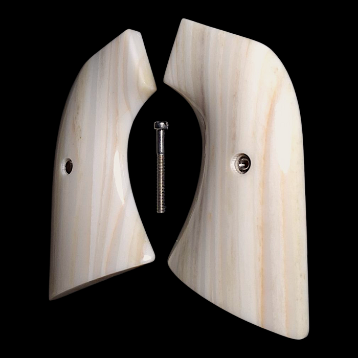 Giraffe Bone Composite Ruger New Vaquero Grips