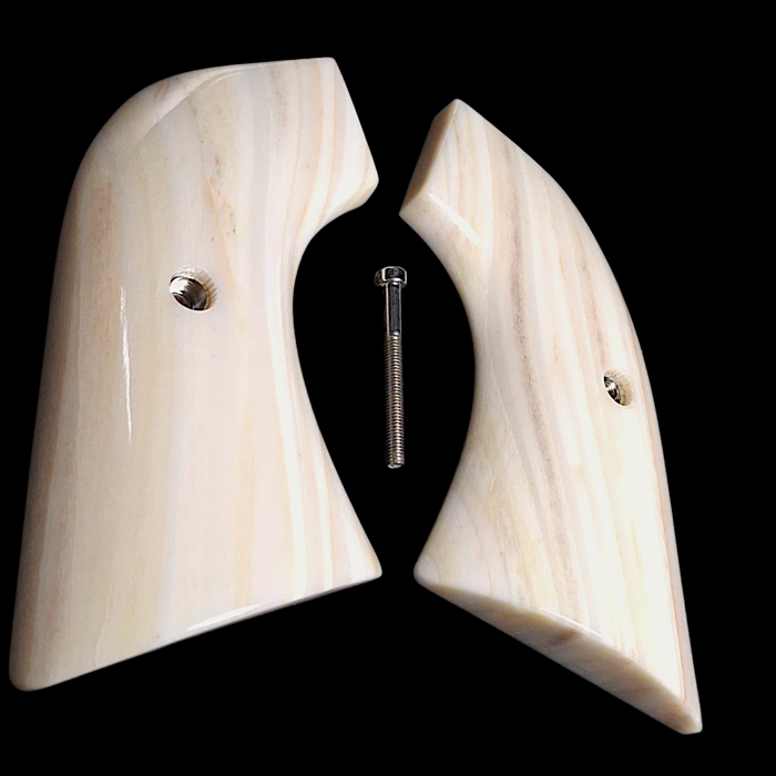 Giraffe Bone Composite Ruger New Vaquero Grips