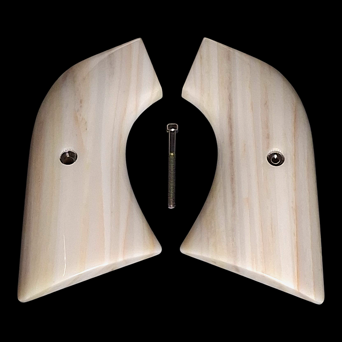 Giraffe Bone Composite Ruger New Vaquero Grips
