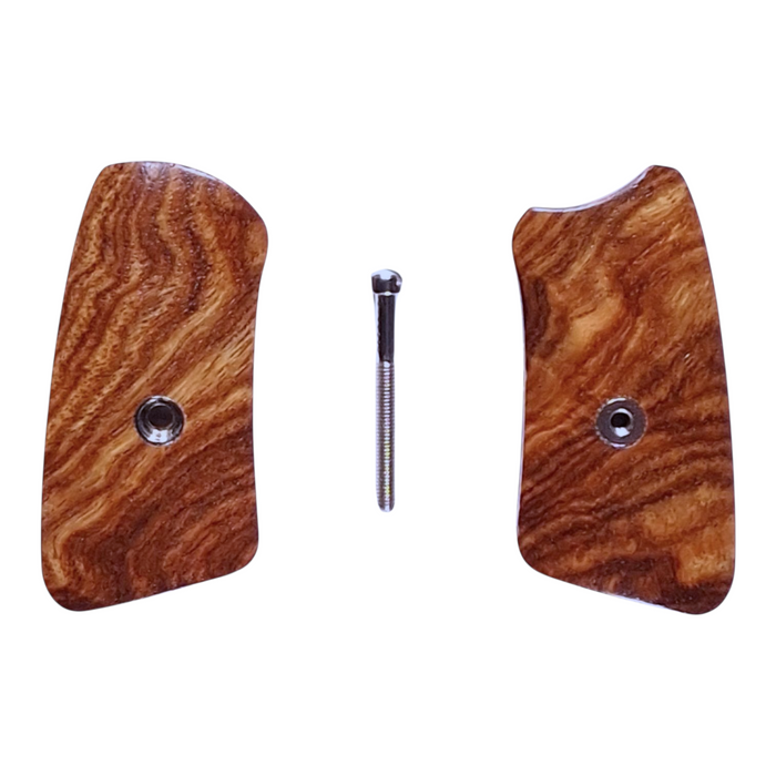Honduran Rosewood Burl Ruger Sp101 Grip Inserts #2