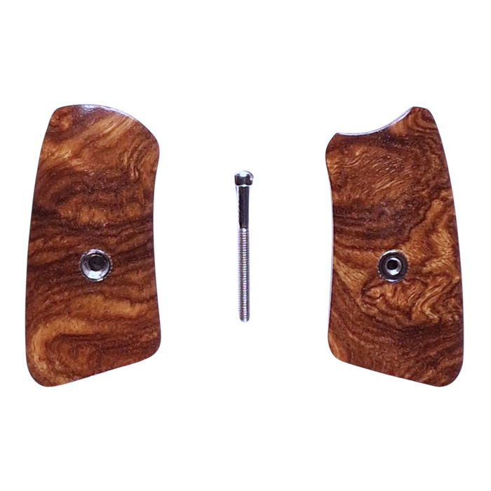 Honduran Rosewood Burl Ruger Sp101 Grip Inserts #1