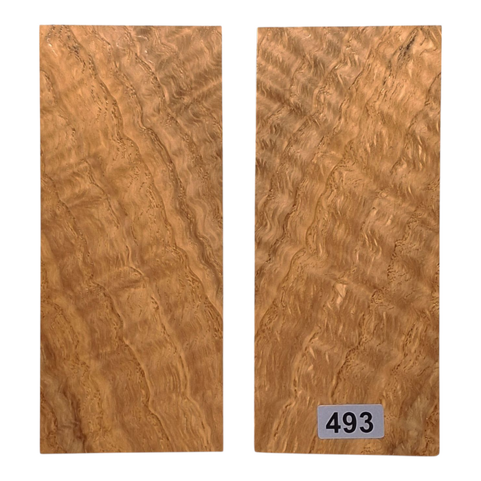 White Oak (Curley, Quarter Sawn) scales #493