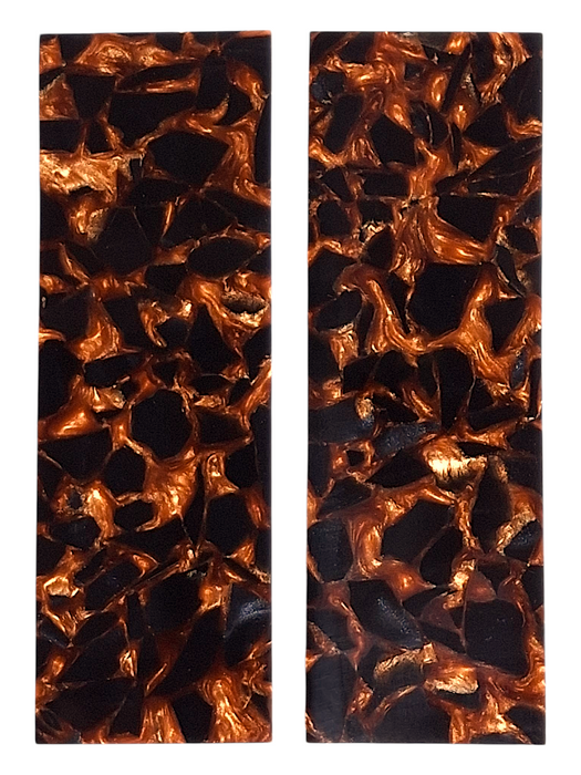 Copper & Black Terrazzo Pearl Scale Sets