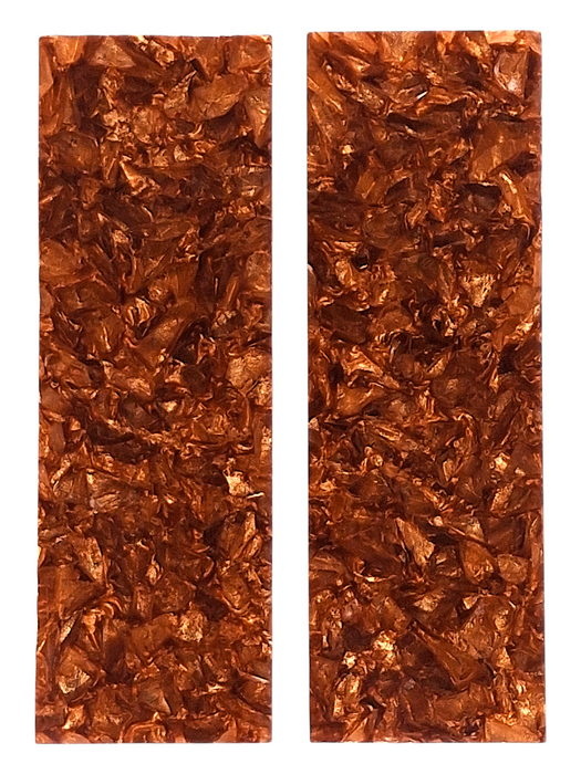 Copper & Clear Terrazzo Pearl Scale Sets
