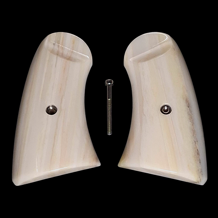 Giraffe Bone Composite Ruger Vaquero Bisley Grips