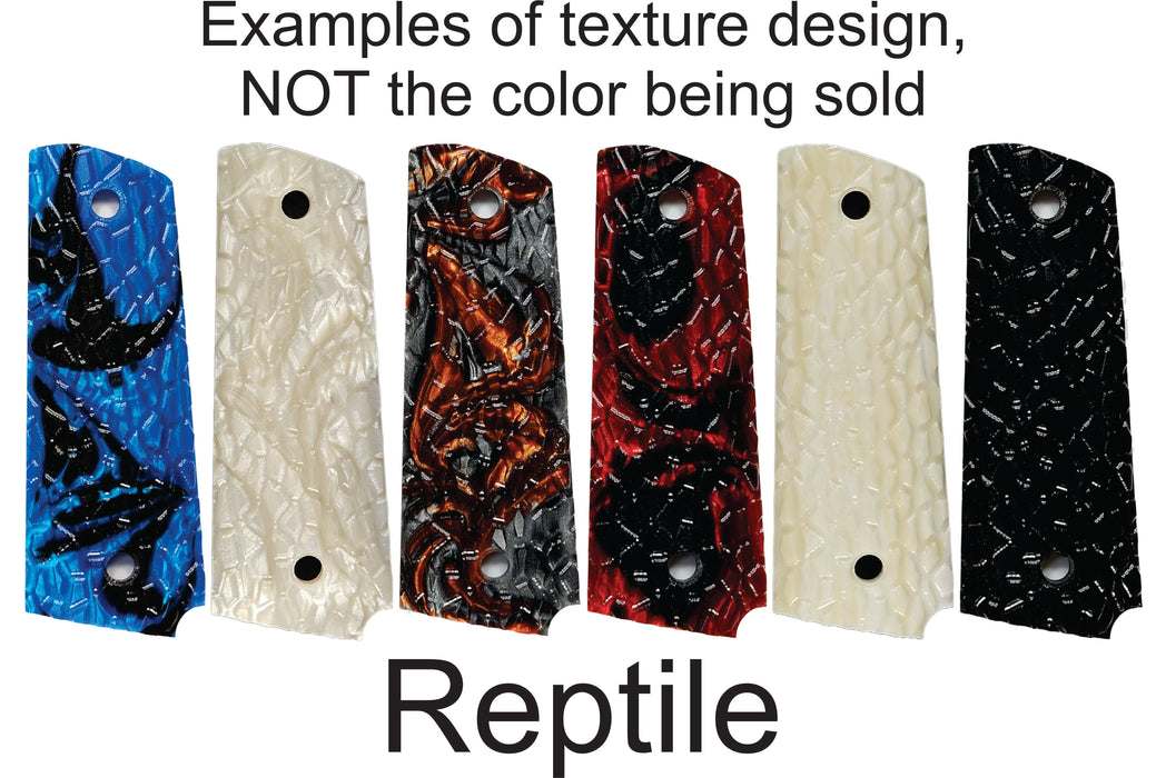 Purple & Black Pearl 1911 Grips (Full Size)