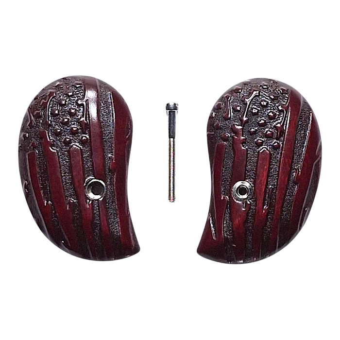 Rosewood American Flag Standard Bond Arms Derringer Grips