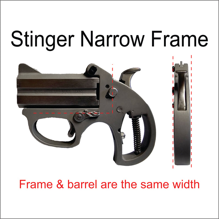 Faux Stag Extended Bond Arms Derringer Grips