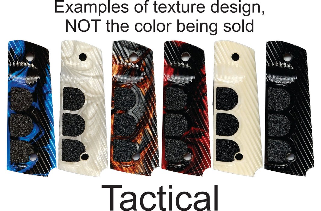 Purple & Black Pearl 1911 Grips (Full Size)