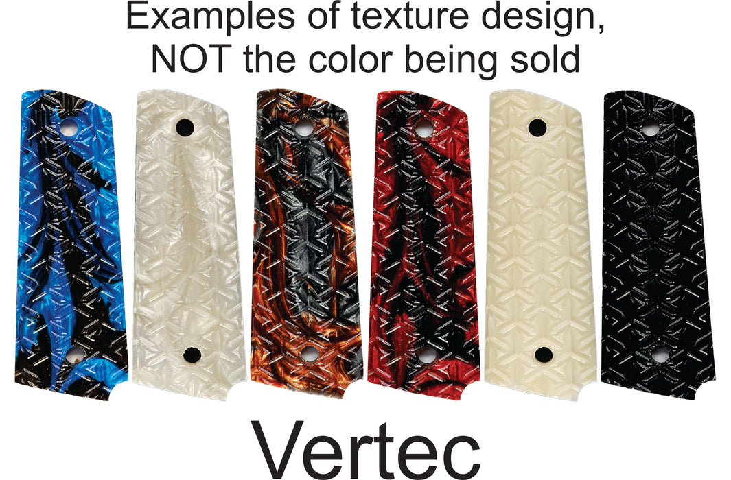 Purple & Black Pearl 1911 Grips (Full Size)