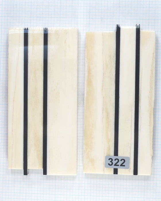 Giraffe Bone & Buffalo Horn scales #322