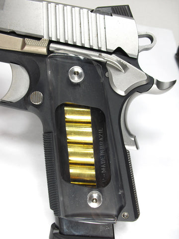 Clear 1911 Grips (Compact)