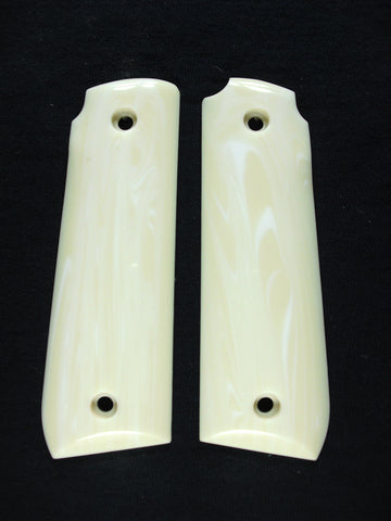 Faux Ivory Ruger Mark IV 22/45 Grips