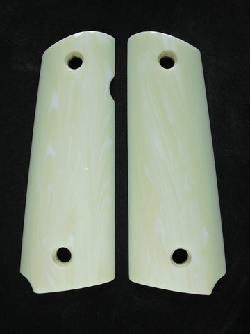 Faux Ivory 1911 Grips (Full Size)