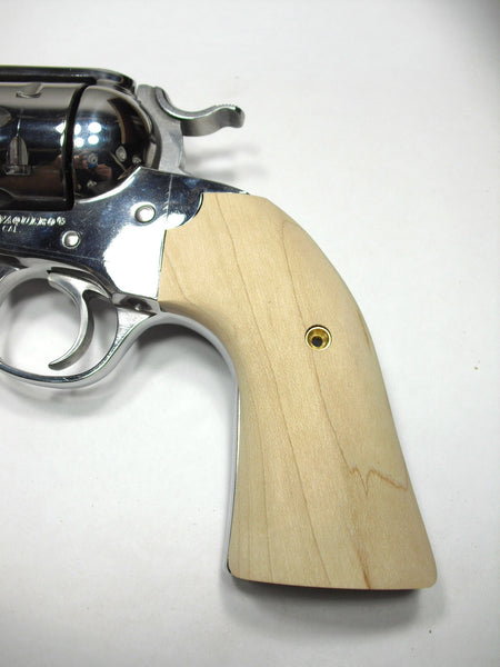 Unfinished Maple Ruger Vaquero Bisley Grips