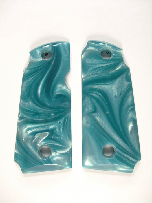 Tiffany Blue Pearl Kimber Micro 380 Grips