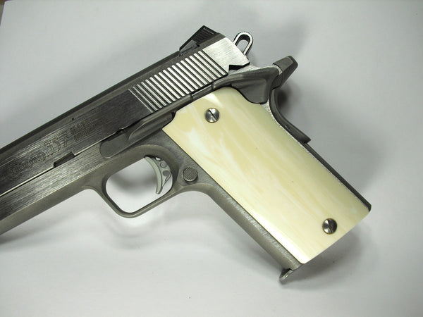 Faux Ivory Coonan Compact .357 Grips