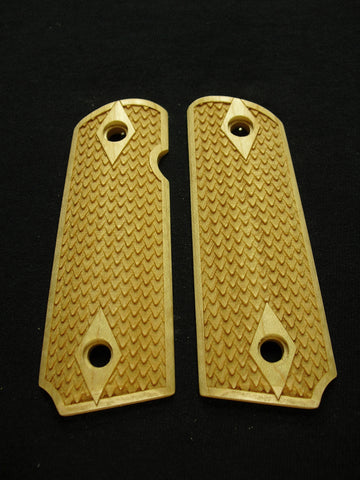 --Maple Dragon Scale 1911 Grips (Compact)