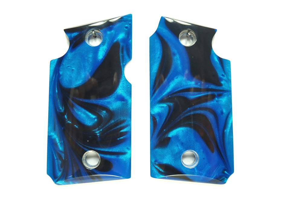 Blue & Black Pearl Sig Sauer P938 Grips