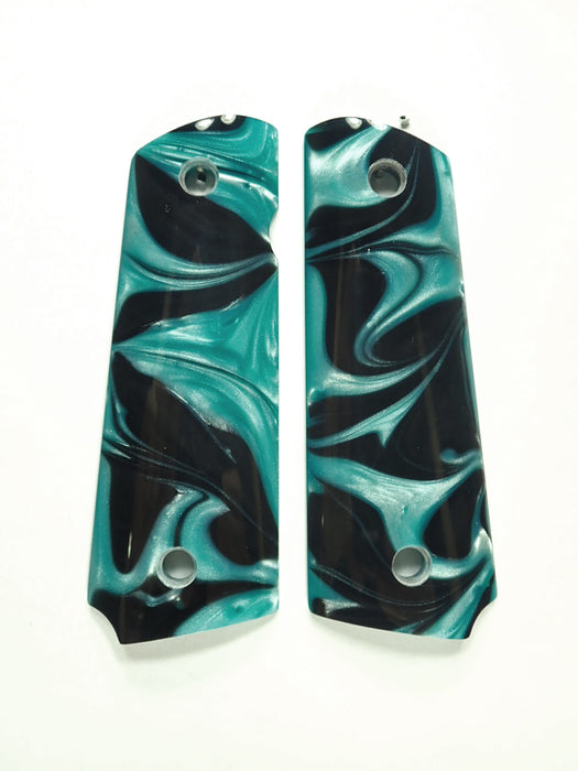 Tiffany & Black Pearl 1911 Grips (Full Size) X