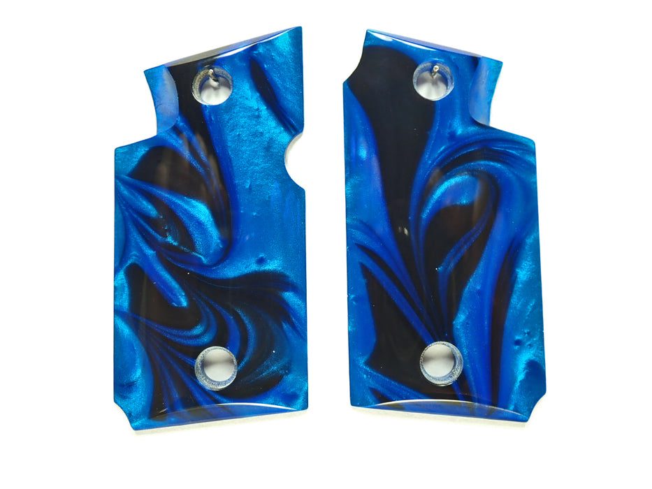 Blue & Black Pearl Springfield Armory 911 9mm Grips X