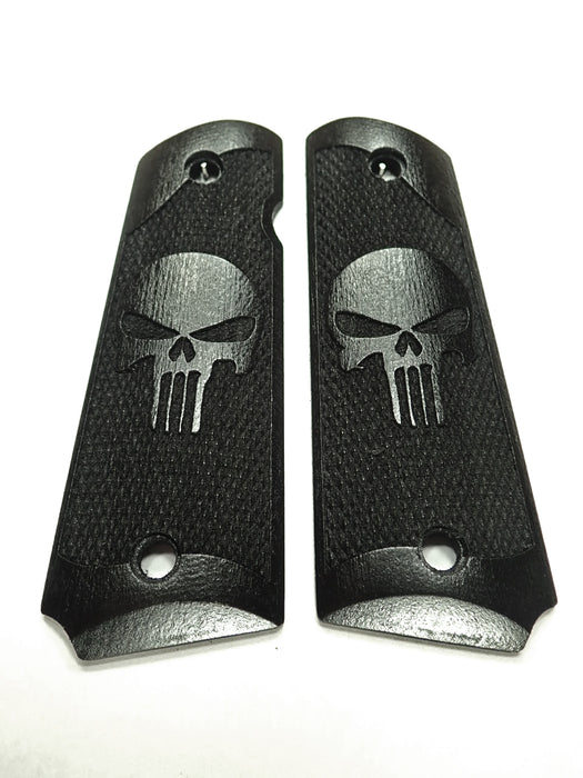Ebony Punisher #2 1911 Grips (Full Size)