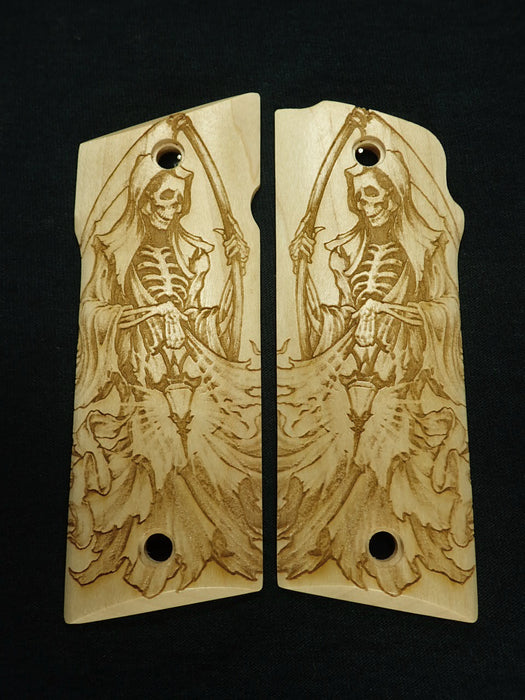 Maple Grim Reaper Coonan .357 Grips