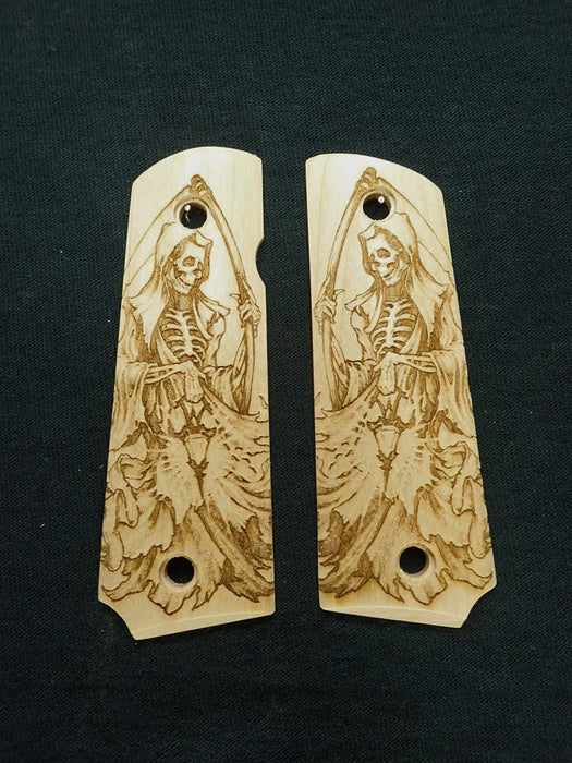 Maple Grim Reaper Grips Compatible/Replacement for Browning 1911-22 1911-380 X