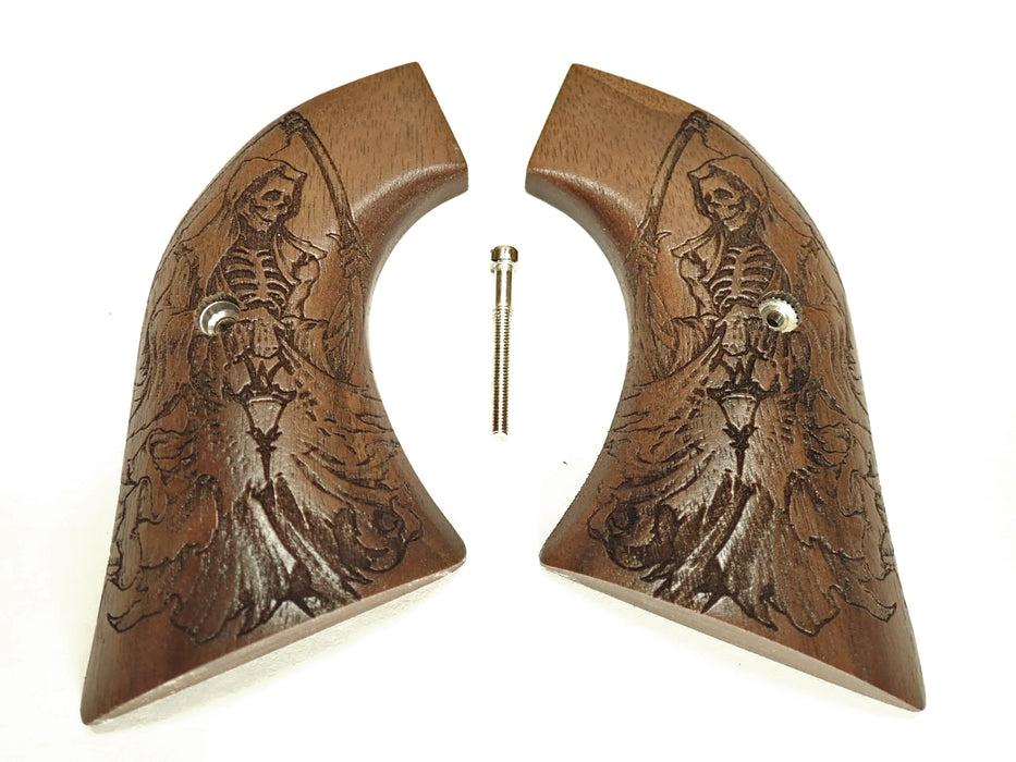 Walnut Grim Reaper Walnut Ruger Vaquero/Blackhawk/Wrangler Grips