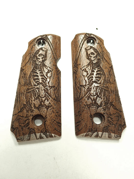 Walnut Grim Reaper Kimber Micro 380 Grips X