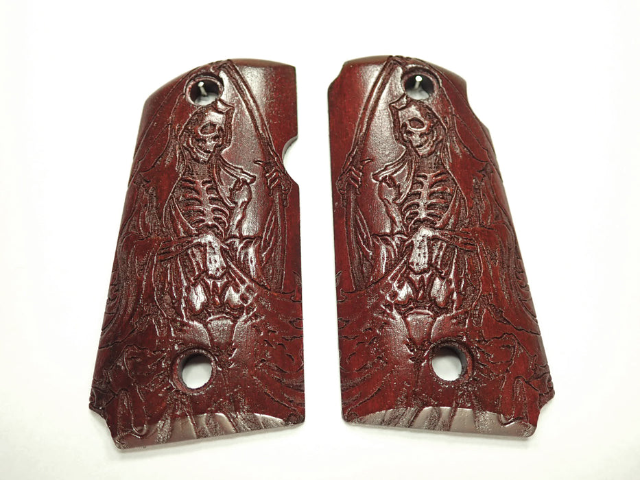 Rosewood Grim Reaper Kimber Micro 9 Grips X