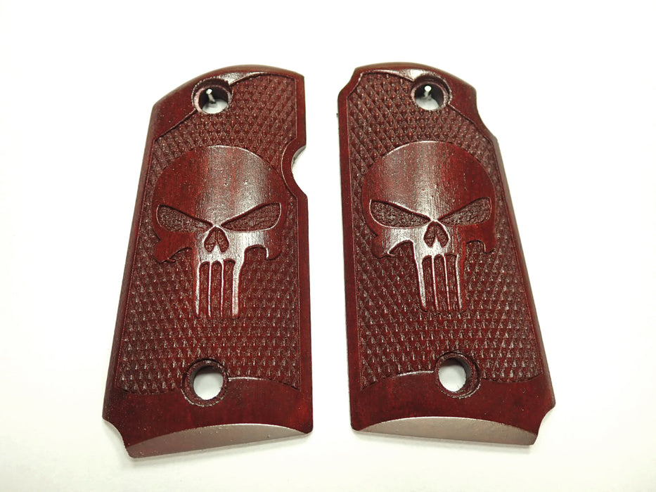 Rosewood Punisher #2 Kimber Micro 9 Grips X