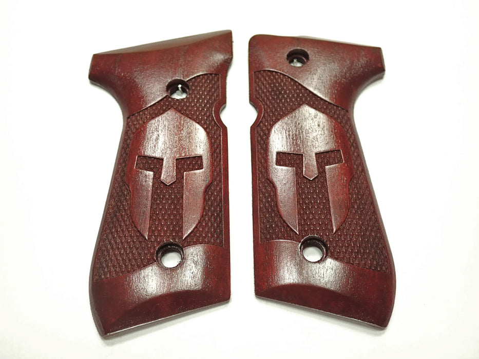 Rosewood Spartan Beretta 92fs Grips X